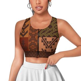 AILLOSA Activewear 3D Baskılı Desen YH-228 Askılı Kadın Atlet