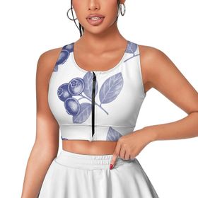 AILLOSA Activewear 3D Baskılı Desen YH-229 Askılı Kadın Atlet