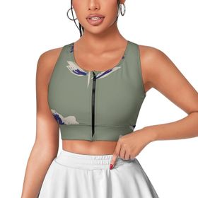 AILLOSA Activewear 3D Baskılı Desen YH-293 Askılı Kadın Atlet