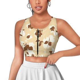 AILLOSA Activewear 3D Baskılı Desen YH-371 Askılı Kadın Atlet