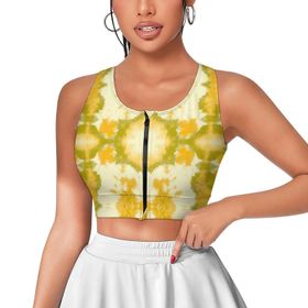 AILLOSA Activewear 3D Baskılı Desen YH-479 Askılı Kadın Atlet