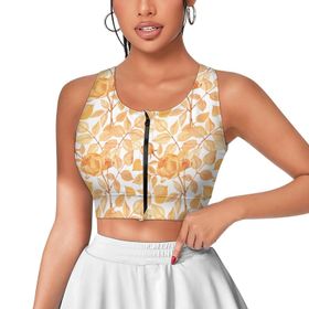 AILLOSA Activewear 3D Baskılı Desen YH-481 Askılı Kadın Atlet