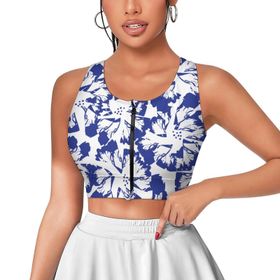 AILLOSA Activewear 3D Baskılı Desen YH-531 Askılı Kadın Atlet