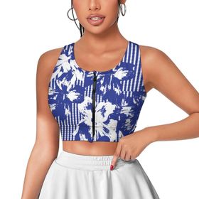 AILLOSA Activewear 3D Baskılı Desen YH-540 Askılı Kadın Atlet