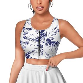 AILLOSA Activewear 3D Baskılı Desen YH-554 Askılı Kadın Atlet