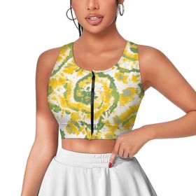 AILLOSA Activewear 3D Baskılı Desen YH-578 Askılı Kadın Atlet