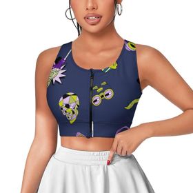 AILLOSA Activewear 3D Baskılı Desen YH-643 Askılı Kadın Atlet