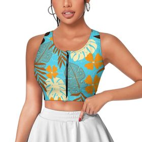 AILLOSA Activewear 3D Baskılı Desen YH-651 Askılı Kadın Atlet
