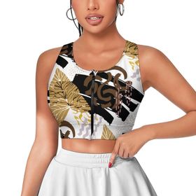 AILLOSA Activewear 3D Baskılı Desen YH-660 Askılı Kadın Atlet