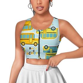 AILLOSA Activewear 3D Baskılı Desen YH-698 Askılı Kadın Atlet