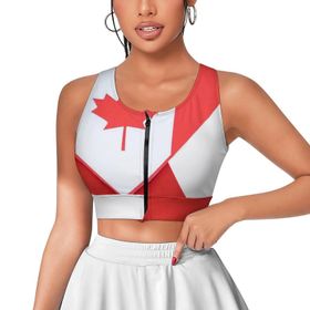 AILLOSA Activewear Tank-Top 3D Baskılı Desen Flag-04 Askılı Kadın Atlet
