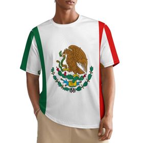 AILLOSA All Over FLAG-160 Kısa Kollu Baskılı Erkek T-shirt