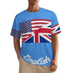 AILLOSA All Over FLAG-17 Kısa Kollu Baskılı Erkek T-shirt