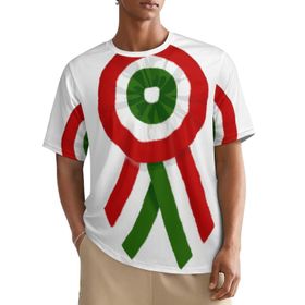 AILLOSA All Over FLAG-170 Kısa Kollu Baskılı Erkek T-shirt