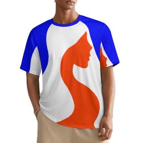 AILLOSA All Over FLAG-175 Kısa Kollu Baskılı Erkek T-shirt