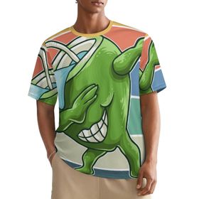 AILLOSA All Over FLAG-200 Kısa Kollu Baskılı Erkek T-shirt