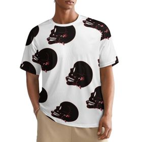 AILLOSA All Over GFY-07 Kısa Kollu Baskılı Erkek T-shirt