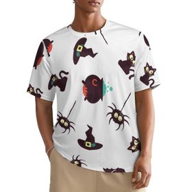 AILLOSA All Over GFY-08 Kısa Kollu Baskılı Erkek T-shirt