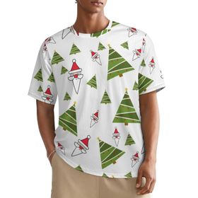 AILLOSA All Over GFY-21 Kısa Kollu Baskılı Erkek T-shirt