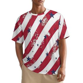 AILLOSA All Over GFY-35 Kısa Kollu Baskılı Erkek T-shirt