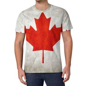 AILLOSA All Over Print FLAG-100 Kısa Kollu Baskılı Unisex T-shirt
