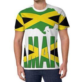 AILLOSA All Over Print FLAG-105 Kısa Kollu Baskılı Unisex T-shirt