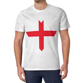 AILLOSA All Over Print FLAG-109 Kısa Kollu Baskılı Unisex T-shirt