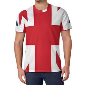 AILLOSA All Over Print FLAG-114 Kısa Kollu Baskılı Unisex T-shirt