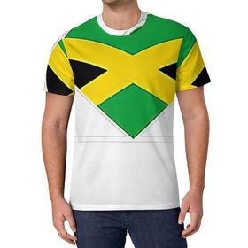 AILLOSA All Over Print FLAG-120 Kısa Kollu Baskılı Unisex T-shirt