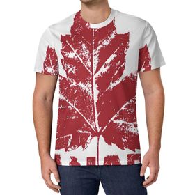 AILLOSA All Over Print FLAG-124 Kısa Kollu Baskılı Unisex T-shirt