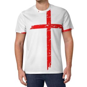 AILLOSA All Over Print FLAG-146 Kısa Kollu Baskılı Unisex T-shirt