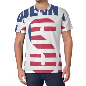 AILLOSA All Over Print FLAG-15 Kısa Kollu Baskılı Unisex T-shirt