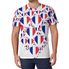 AILLOSA All Over Print FLAG-174 Kısa Kollu Baskılı Unisex T-shirt