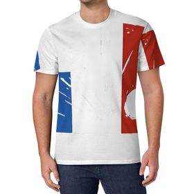 AILLOSA All Over Print FLAG-176 Kısa Kollu Baskılı Unisex T-shirt