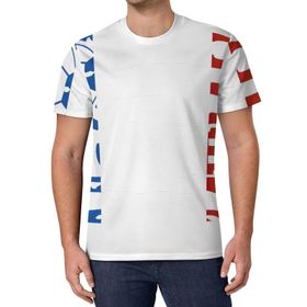 AILLOSA All Over Print FLAG-177 Kısa Kollu Baskılı Unisex T-shirt