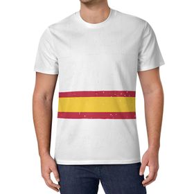 AILLOSA All Over Print FLAG-180 Kısa Kollu Baskılı Unisex T-shirt