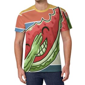 AILLOSA All Over Print FLAG-192 Kısa Kollu Baskılı Unisex T-shirt
