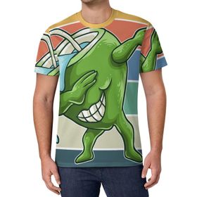 AILLOSA All Over Print FLAG-200 Kısa Kollu Baskılı Unisex T-shirt