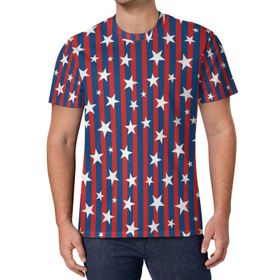 AILLOSA All Over Print FLAG-59 Kısa Kollu Baskılı Unisex T-shirt