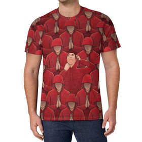 AILLOSA All Over Print GFY-02 Kısa Kollu Baskılı Unisex T-shirt