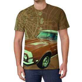 AILLOSA All Over Print GFY-04 Kısa Kollu Baskılı Unisex T-shirt
