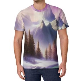 AILLOSA All Over Print GFY-17 Kısa Kollu Baskılı Unisex T-shirt