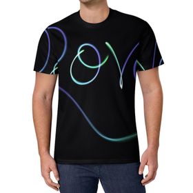 AILLOSA All Over Print GFY-23 Kısa Kollu Baskılı Unisex T-shirt