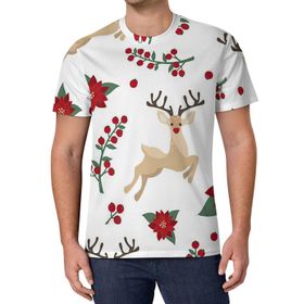 AILLOSA All Over Print GFY-24 Kısa Kollu Baskılı Unisex T-shirt
