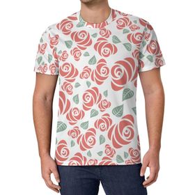 AILLOSA All Over Print GFY-43 Kısa Kollu Baskılı Unisex T-shirt