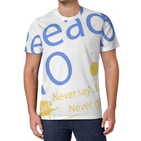 AILLOSA All Over Print TH-104 Kısa Kollu Baskılı Unisex T-shirt