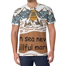 AILLOSA All Over Print TH-115 Kısa Kollu Baskılı Unisex T-shirt