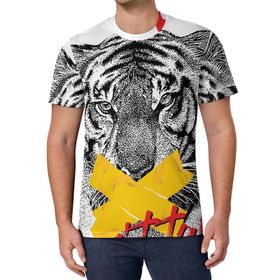 AILLOSA All Over Print TH-145 Kısa Kollu Baskılı Unisex T-shirt