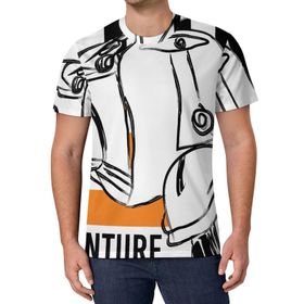 AILLOSA All Over Print TH-148 Kısa Kollu Baskılı Unisex T-shirt