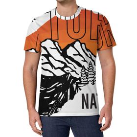 AILLOSA All Over Print TH-161 Kısa Kollu Baskılı Unisex T-shirt